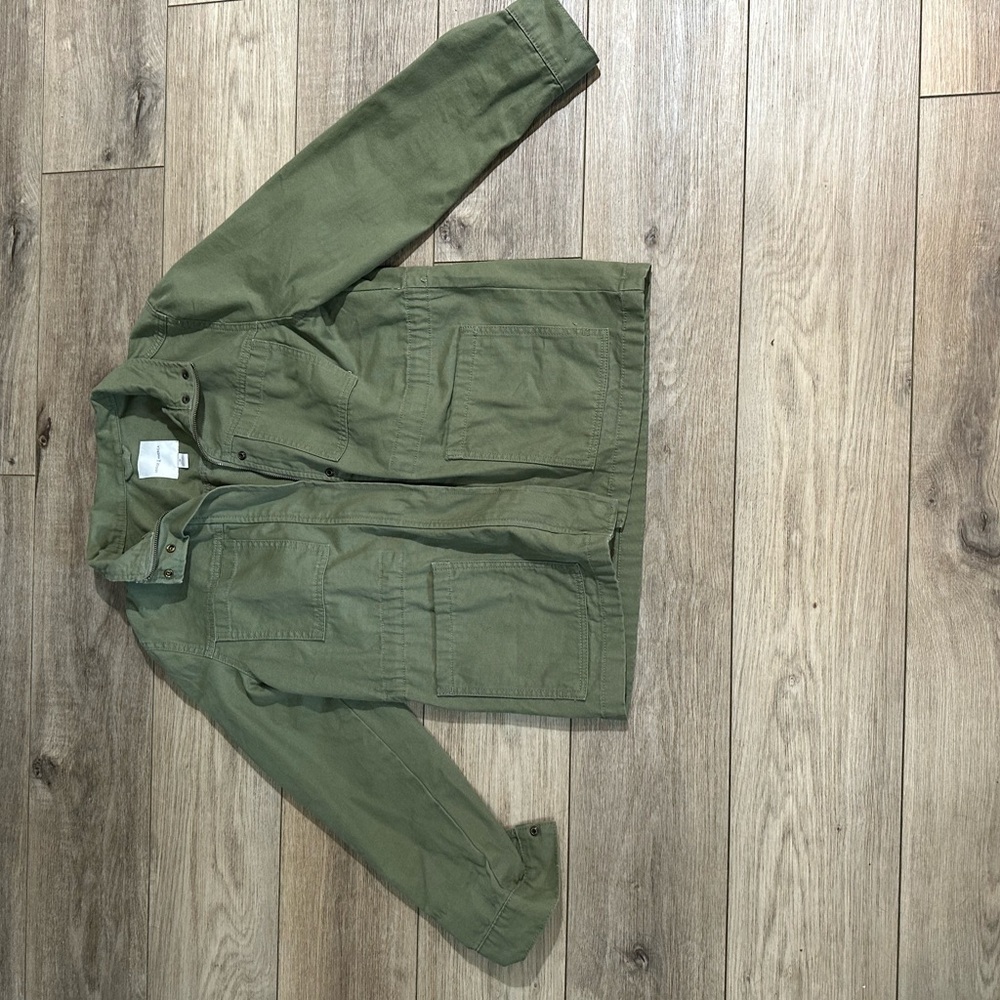 Olive Green Utility Jacket